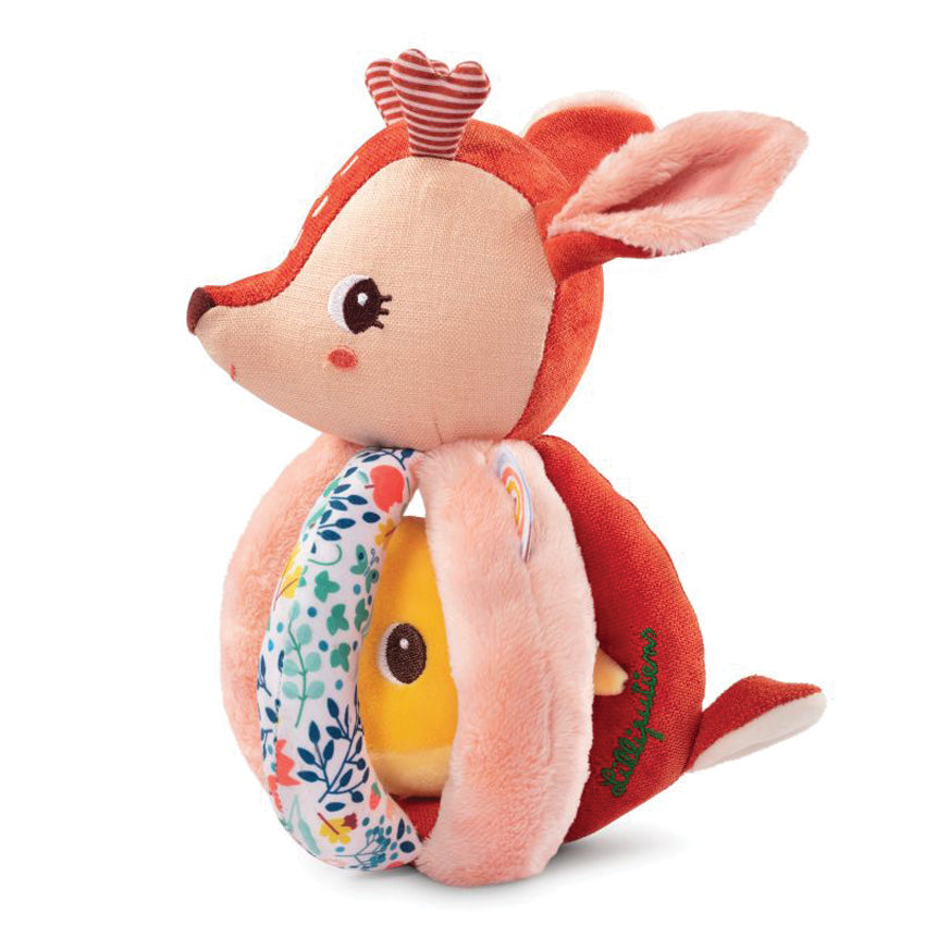 LILLIPUTIENS - JEANNE CAT RATTLE WITH HANDLES