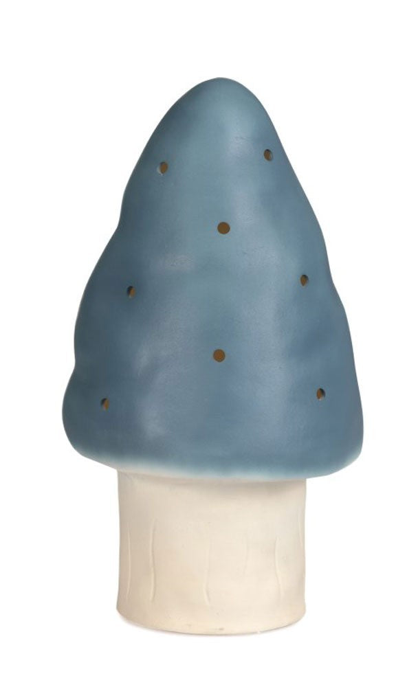 HEICO - SMALL MUSHROOM LAMP: BLUE JEANS 