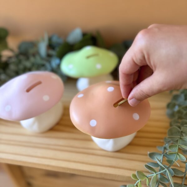 EGMONT - SAVINGS BANK MUSHROOM: ALMOND 
