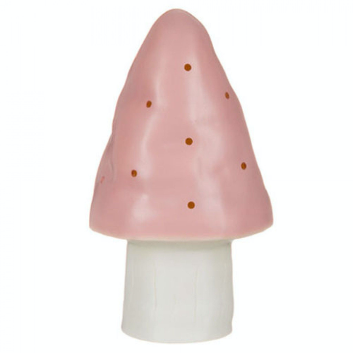 HEICO - SMALL VINTAGE PINK MUSHROOM LAMP 