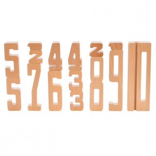 ASTRUP - WOODEN EDUCATIONAL NUMBERS