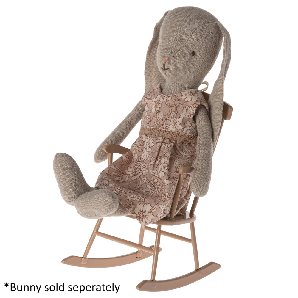 MAILEG - FURNITURE & ACC: ROCKING CHAIR DARK POWDER 