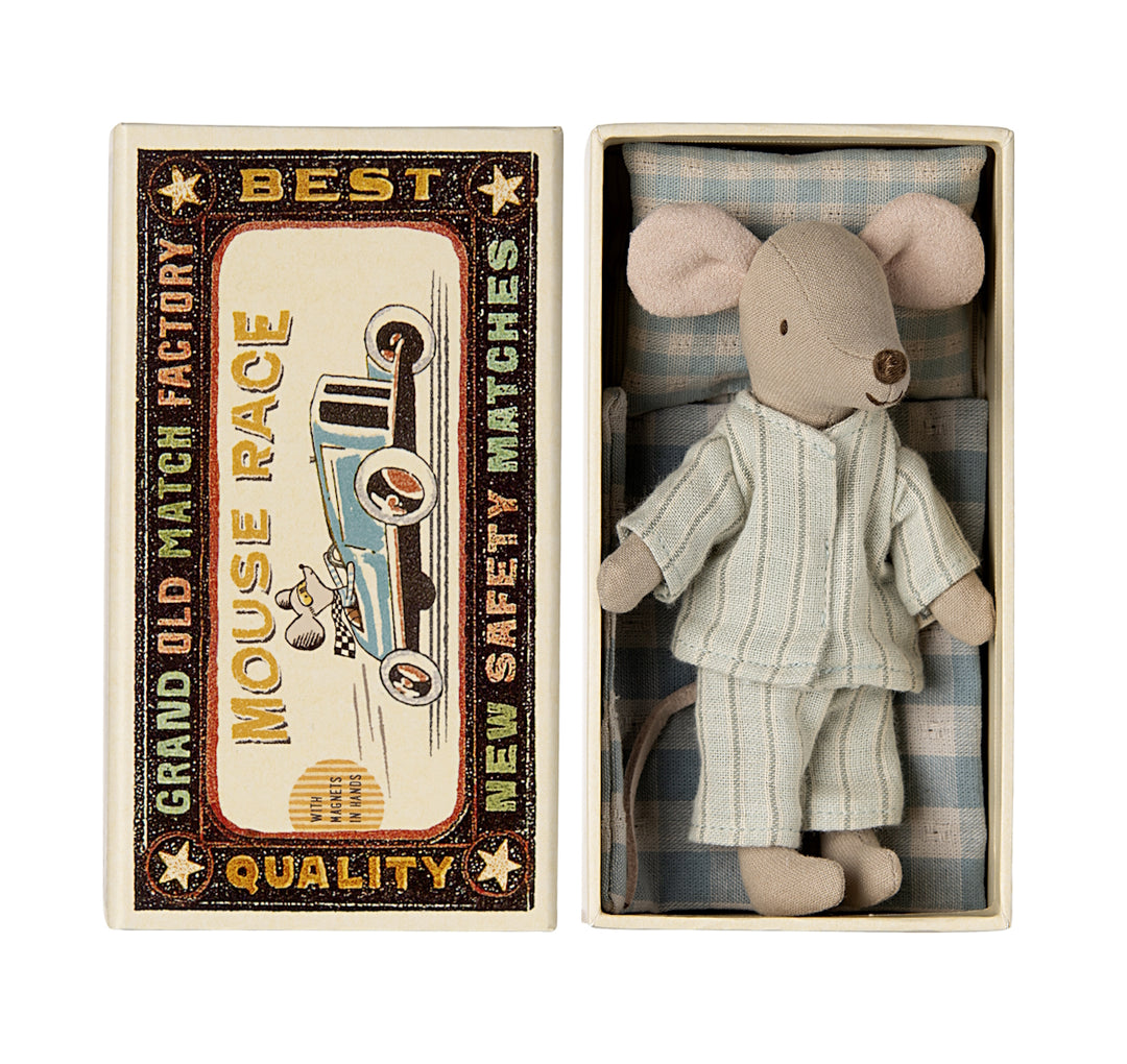 MAILEG - MOUSE: BIG BROTHER IN A MATCHBOX 