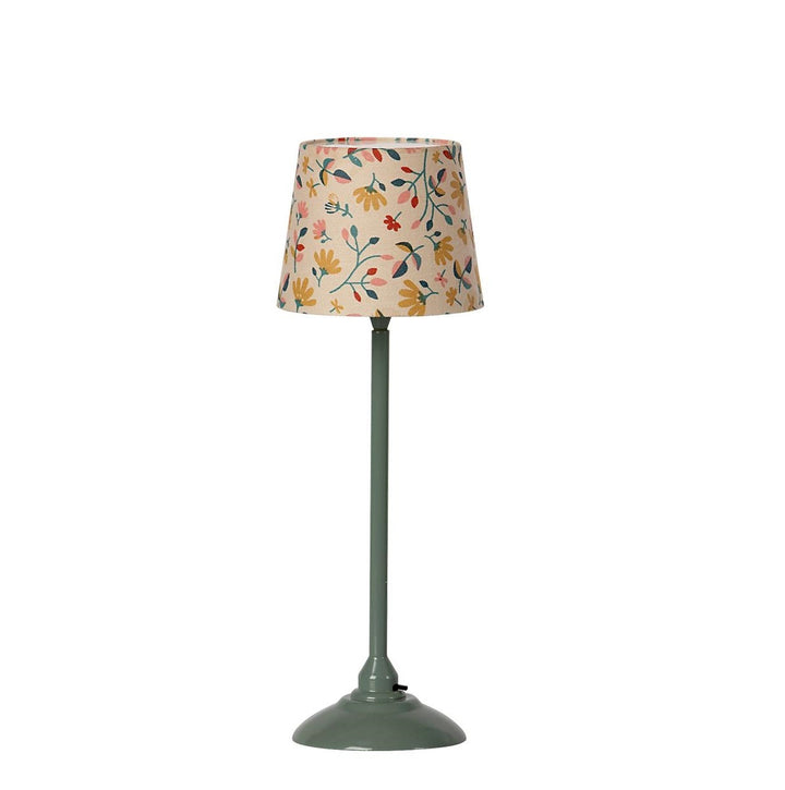 MAILEG - FURNITURE & ACC: MINIATURE FLOOR LAMP DARK MINT 