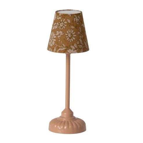 MAILEG - FURNITURE: VINTAGE FLOOR LAMP MOUSE DARK POWDER 