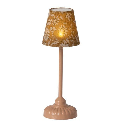 MAILEG - FURNITURE: VINTAGE FLOOR LAMP MOUSE DARK POWDER 