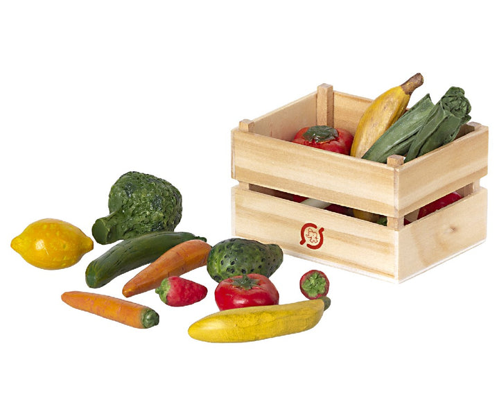 MAILEG - KITCHEN: VEGGIES & FRUIT BOX