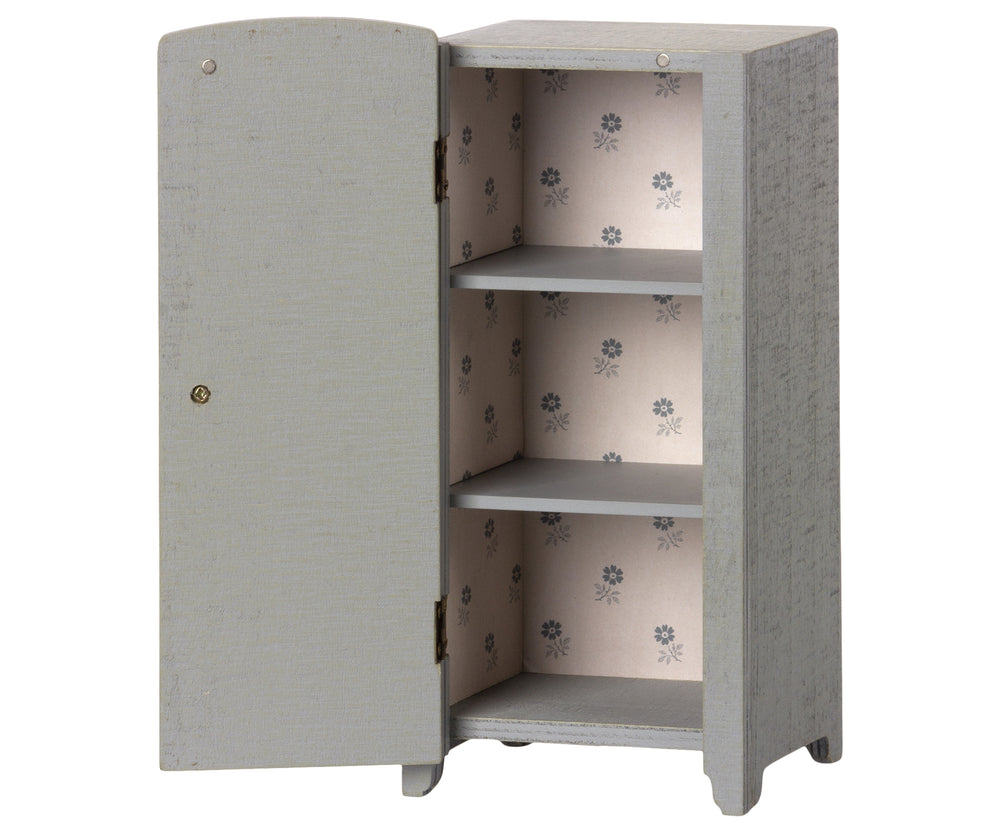 MAILEG - FURNITURE: MINIATURE CLOSET GREY MINT 