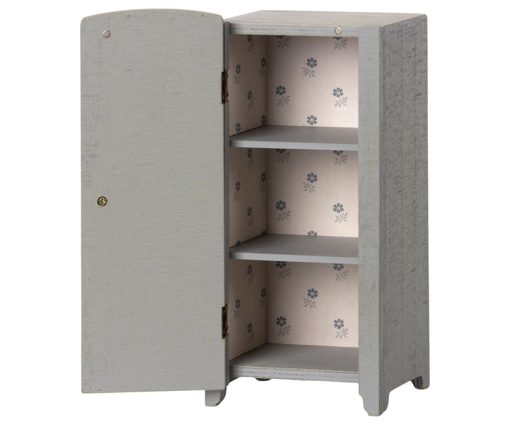 MAILEG - FURNITURE: MINIATURE CLOSET GREY MINT 