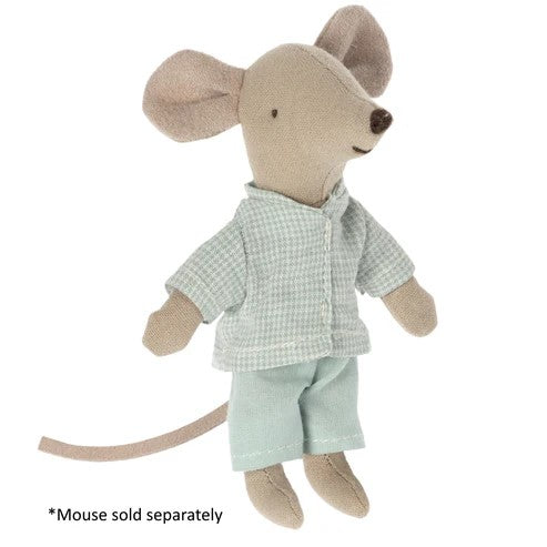 MAILEG - CLOTHING: LITTLE BROTHER MOUSE PYJAMAS 