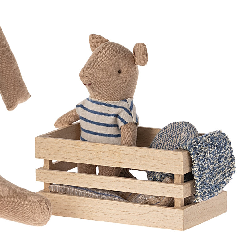 MAILEG - PIG BABY BOY IN A BOX 