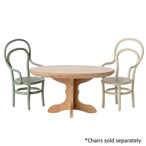 MAILEG - FURNITURE: OVAL DINING TABLE 
