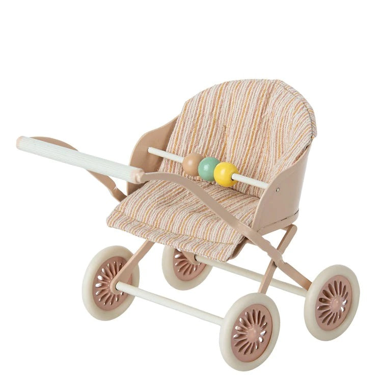 MAILEG - HOME & ACC: MY BABY STROLLER ROSE