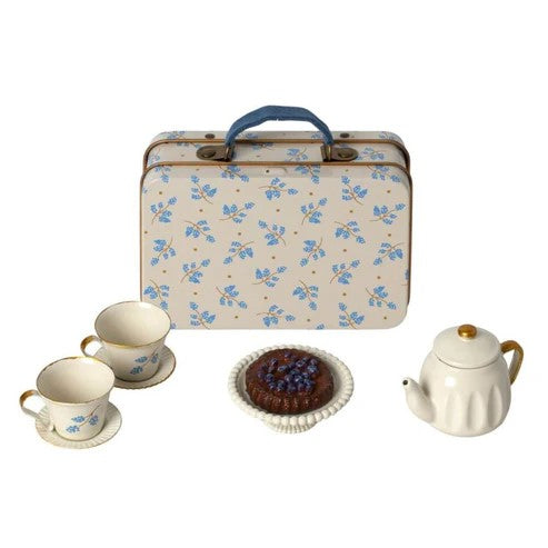 MAILEG - HOME & ACC: AFTERNOON TEA SET BLUE MADELAINE 