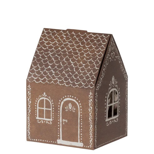 MAILEG - CHRISTMAS: SANTA MOUSE IN A HOUSE 