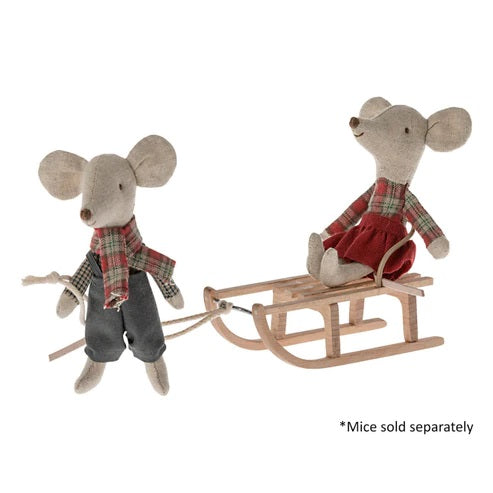MAILEG - CHRISTMAS: SLED FOR MOUSE