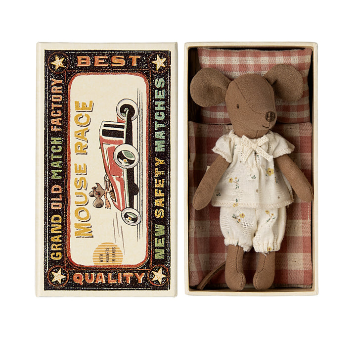 MAILEG - MOUSE: BIG SISTER IN A MATCHBOX 