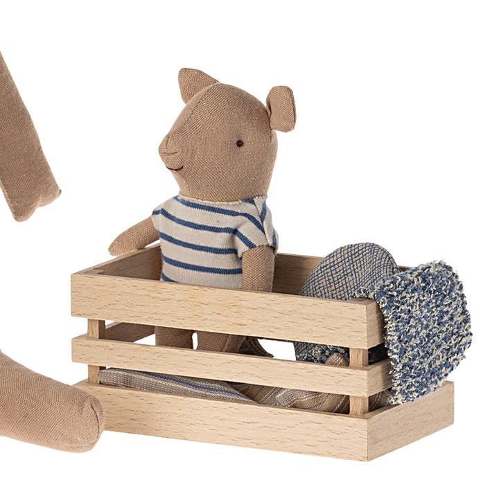 MAILEG - PIG BABY BOY IN A BOX 