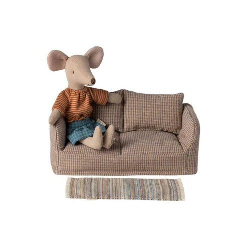 MAILEG - HOME & ACC: MINIATURE STRIPED RUG [sz:LGE]