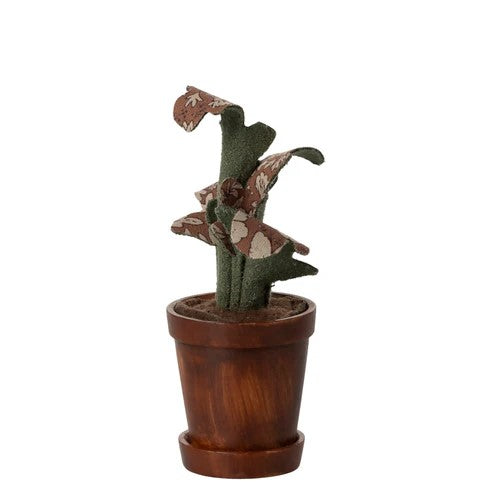 MAILEG - FURNITURE & ACC: FLOWER POT WITH PLANT 
