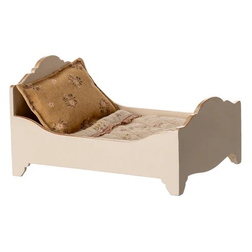 MAILEG - FUNITURE: VINTAGE DOUBLE BED FOR MOUSE