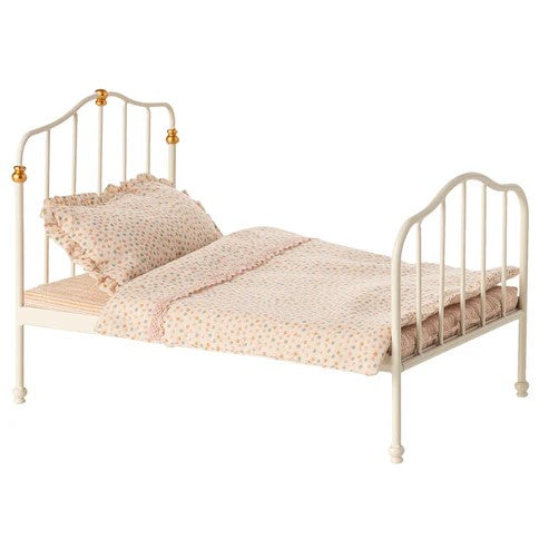 MAILEG - FUNITURE: VINTAGE DOUBLE BED FOR MOUSE