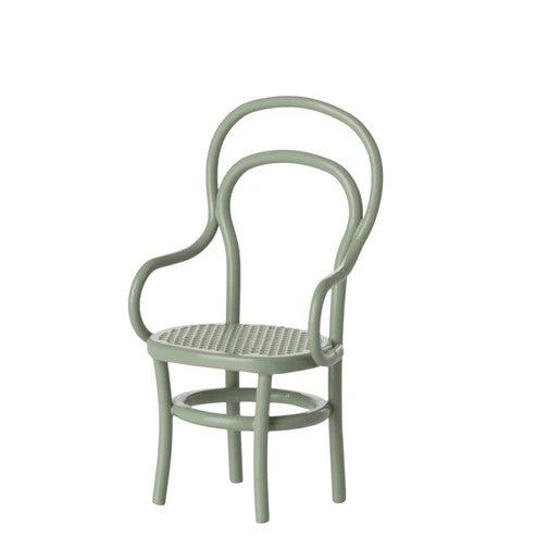 MAILEG - FURNITURE: VINTAGE CHAIR MINT GREEN 