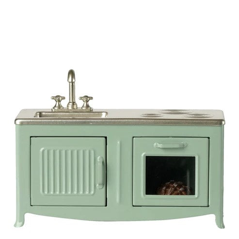 MAILEG - MOUSE HOUSE KITCHEN: MINT