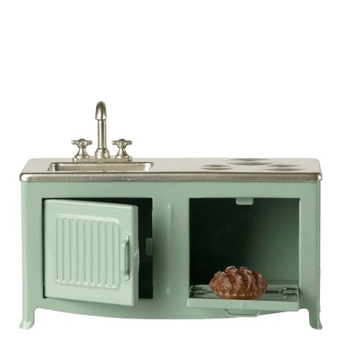 MAILEG - MOUSE HOUSE KITCHEN: MINT