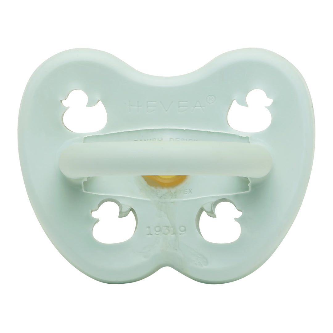 HEVEA - COLOUR PACIFIER ORTHODONTIC: MELLOW MINT [sz:0-3 MTHS]