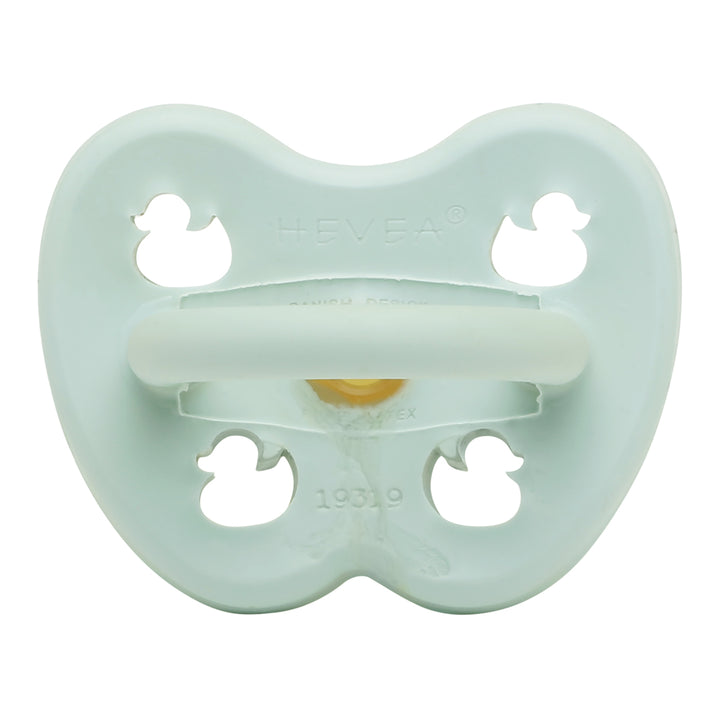 HEVEA - COLOUR PACIFIER ORTHODONTIC: MELLOW MINT [sz:0-3 MTHS]