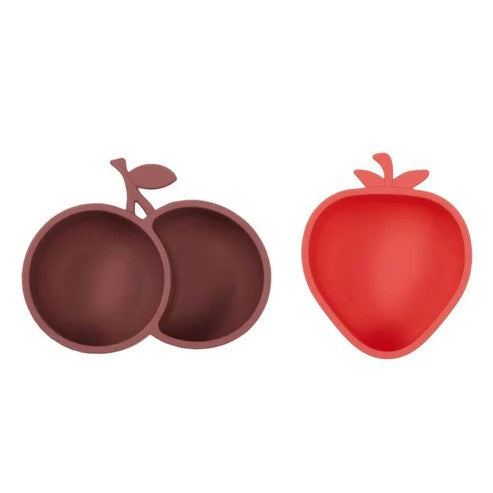 OYOY - SNACK BOWLS: STRAWBERRY & CHERRY
