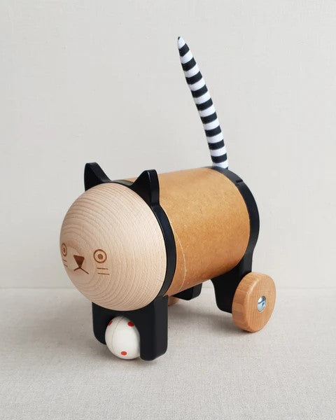 BAJO - WOODEN KEEPSAKE BOX: CAT 