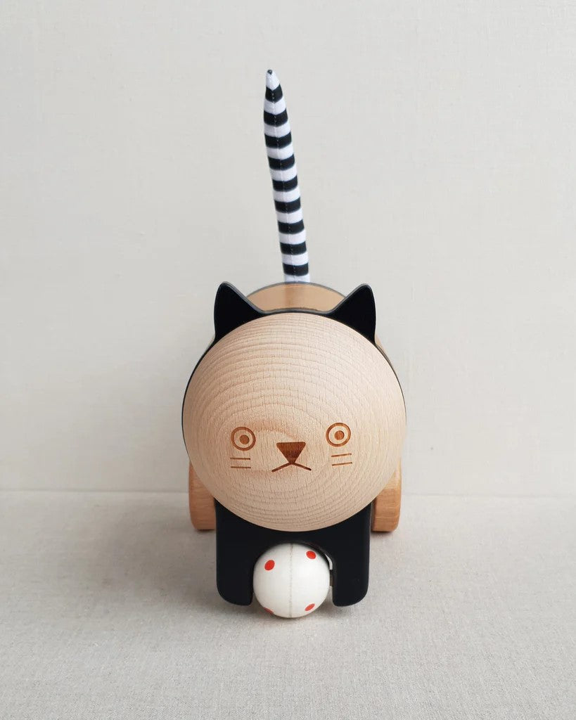 BAJO - WOODEN KEEPSAKE BOX: CAT 