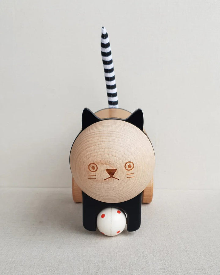BAJO - WOODEN KEEPSAKE BOX: CAT 
