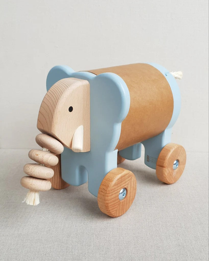BAJO - WOODEN KEEPSAKE BOX: ELEPHANT 