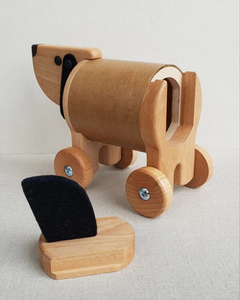 BAJO - WOODEN DOG KEEPSAKE BOX