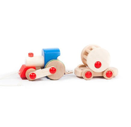 BAJO - WOODEN CHOO CHOO DING PULL ALONG 