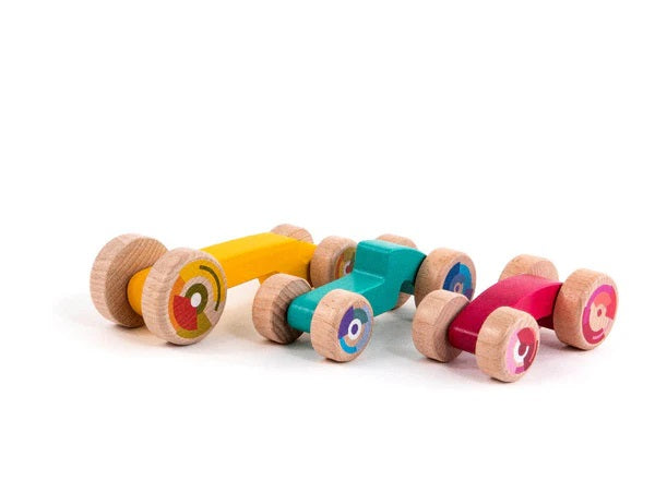 BAJO - WOODEN 3PLE CAR