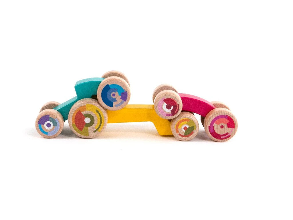 BAJO - WOODEN 3PLE CAR
