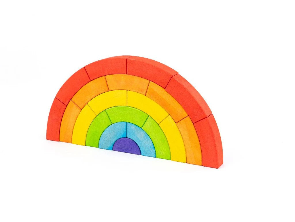 BAJO - WOODEN RAINBOW BLOCKS – Treetop Toy Shop