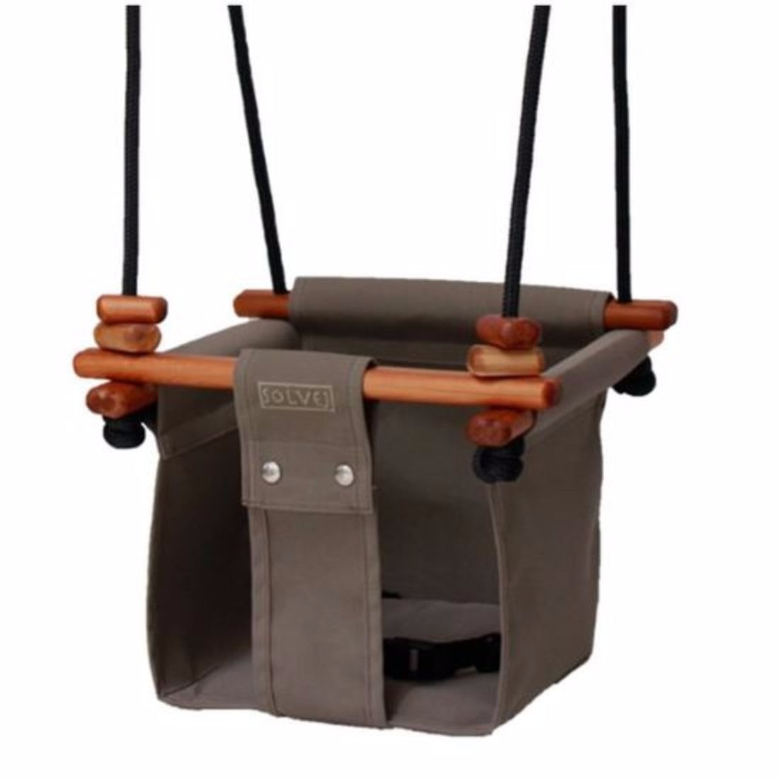 SOLVEJ - BABY TODDLER SWING: CLASSIC TAUPE – Treetop Toy Shop
