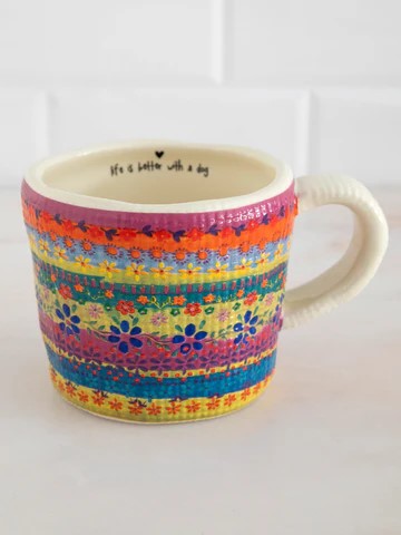 NATURAL LIFE - MUG: PEEKABOO DOG