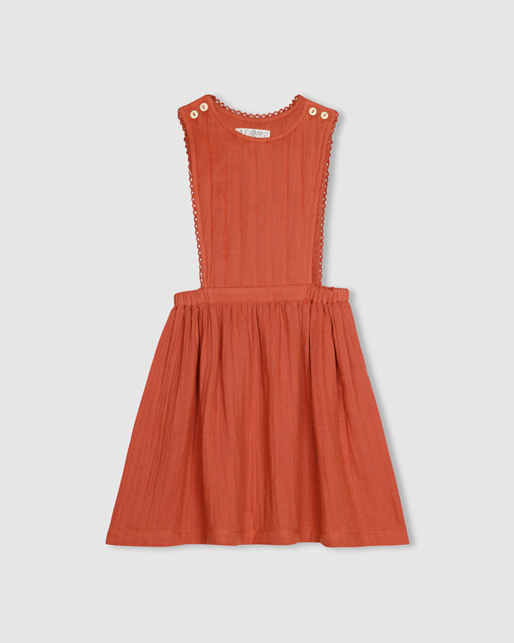 ALEX AND ANT - MICHELLE DRESS: FLAME RED [sz:1 YR] 