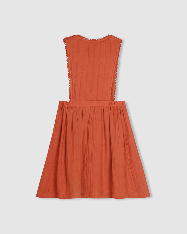 ALEX AND ANT - MICHELLE DRESS: FLAME RED [sz:1 YR] 