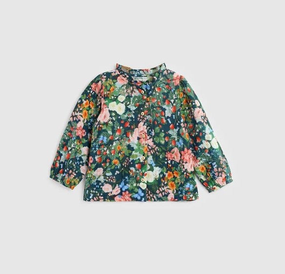 ALEX AND ANT - MARLEY TOP: STRAWBERRY NAVY [sz:1 YR]