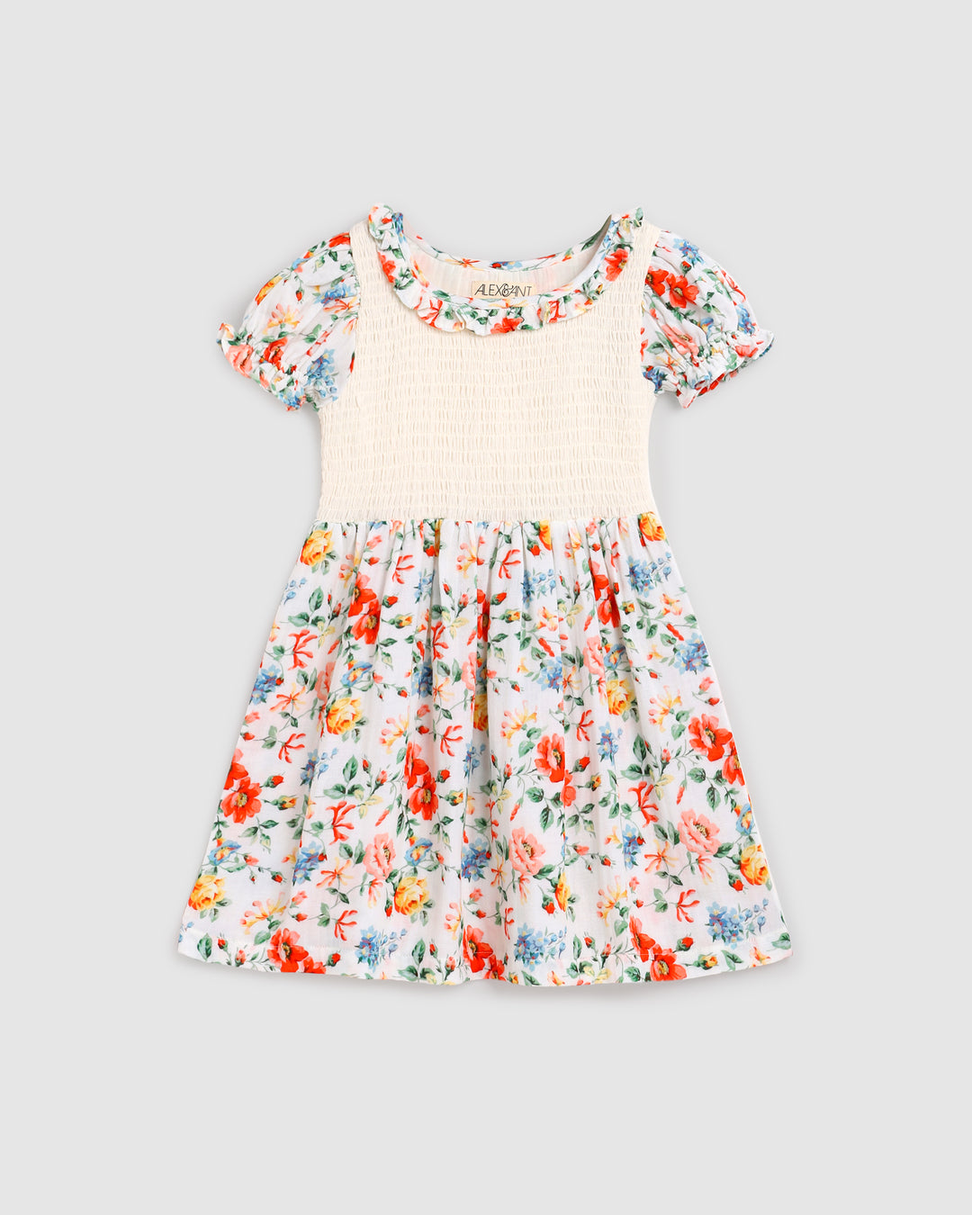 ALEX AND ANT - LUELLA DRESS: PRETTY FLORAL [sz:1 YR]