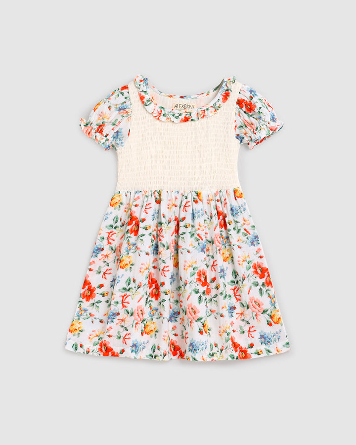 ALEX AND ANT - LUELLA DRESS: PRETTY FLORAL [sz:1 YR]