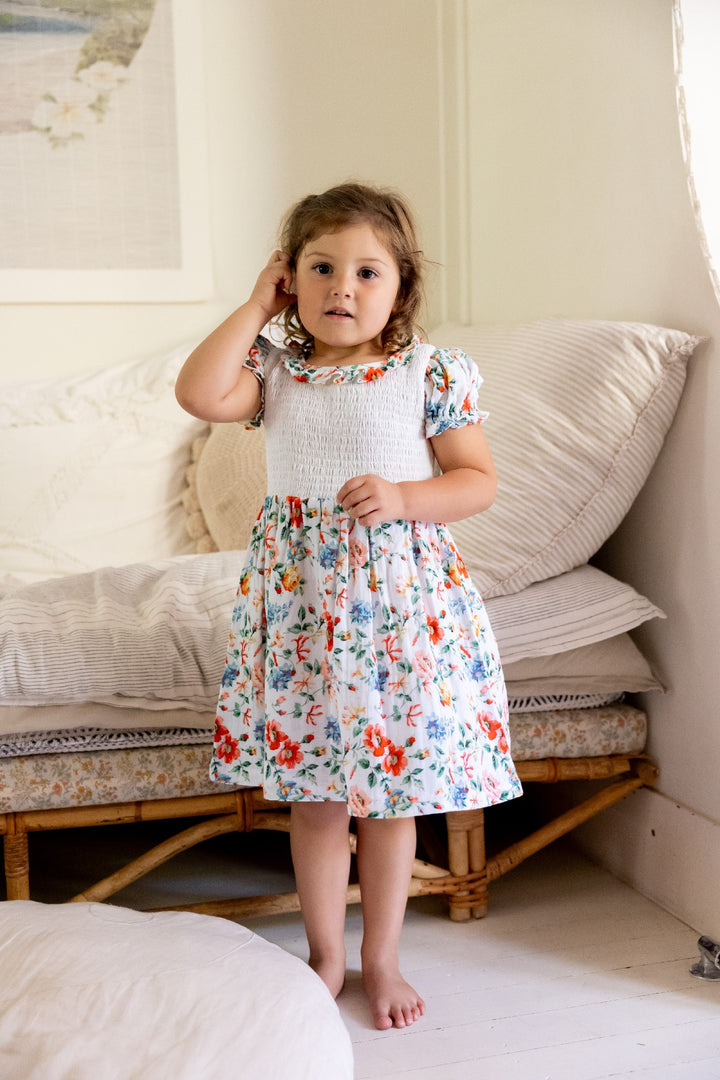 ALEX AND ANT - LUELLA DRESS: PRETTY FLORAL [sz:1 YR]