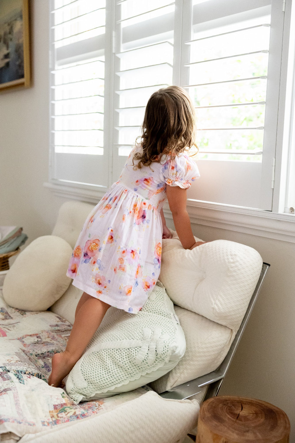 ALEX AND ANT - LUELLA DRESS: ROSES [sz:1 YR]